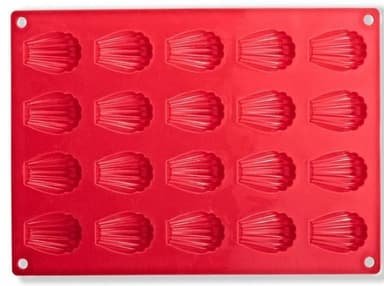 Bakeform i silikon, Madeleine-kaker