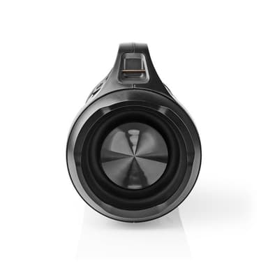 Nedis Bluetooth® Party Boombox | 6 timer | 2.0 | 120 W | Media avspilling: AUX / Micro SD / USB | IPX5 | Linkable | Bære håndtak | Party lys | Sort
