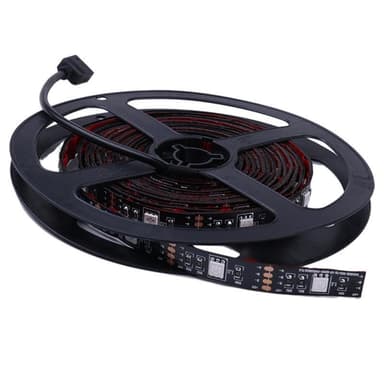 LED-stripe, RGB med fjernkontroll og USB - 3 meter