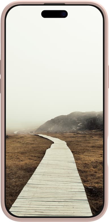 Dbramante1928 Greenland Pro MagSafe deksel for iPhone 15 (rosa sand)