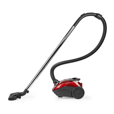 Nedis Støvsuger med pose | Med Bag | 700 W | Støvkapasitet: 1.5 l | Kombi Pensel | aksjonsradius: 7 m | Hepa | Antrasitt / Rød