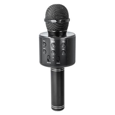 Forever BMS-300 Lite Bluetooth-karaokemikrofon med høyttaler, svart
