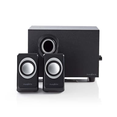 Nedis PC-høyttaler | 2.1 | 33 W | 3.5 mm Han | USB-Strøm | Volumkontroll