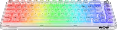 NOS C450 Mini Clear65 tastatur (gjennomsiktig)