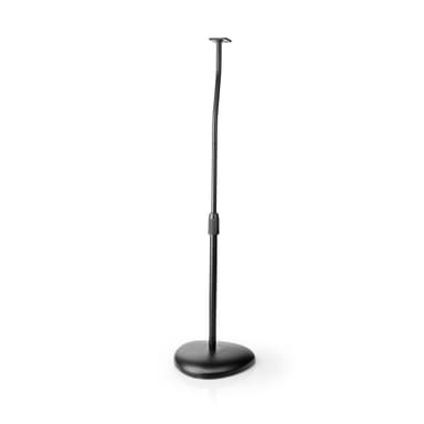 Nedis Speaker Mount | Kompatibel med: Universell | Gulv | 4.5 kg | Høydejusterbar | ABS / Stål | Sort
