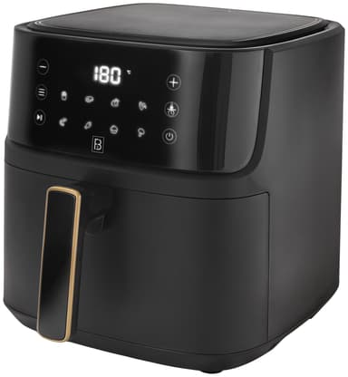 F&B Digital Dual Heat airfryer 8L (sort)
