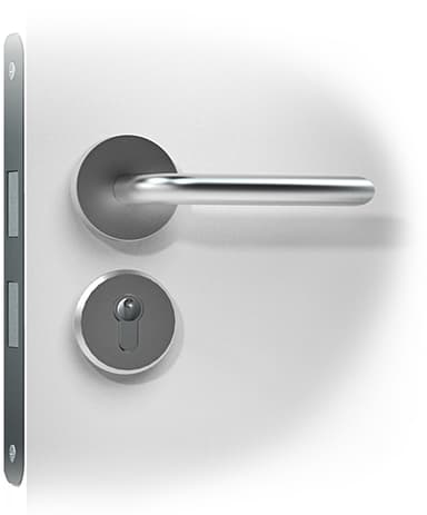 Danalock V3 2024 trådløs smartlås (sort brun/Bluetooth/Euro)