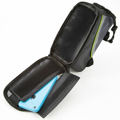 Mobilholder sykkel - 20,5 x 10 x 10,5 cm,svart/grå/grønn