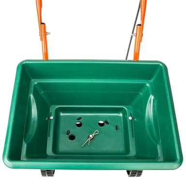 Strøvogn 25 liter - grønn