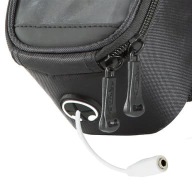 Mobilholder sykkel - 20 x 9,5 x 10 cm,svart/grå/grønn