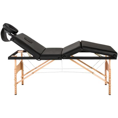 4-sone massasje bord - svart