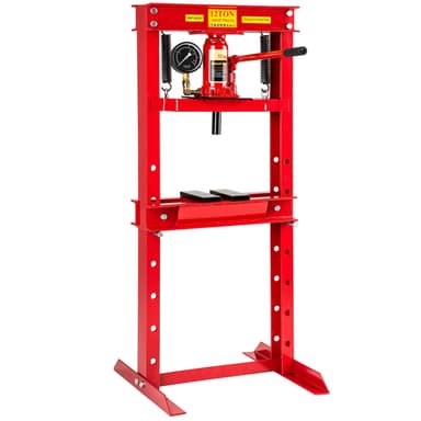 Verkstedpresse 12t - rød