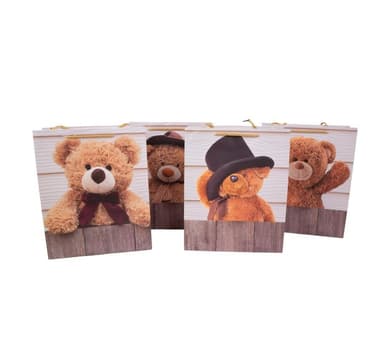 Gavepose TEDDY, 26x32x12cm, miks