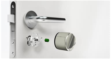Danalock V3 2024 trådløs smartlås (sort brun/Bluetooth/Scandi)
