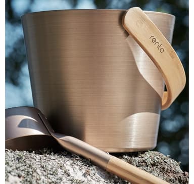 Badstubøtte RENTO CHAMPAGNE 5L, H35cm