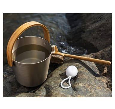 Badstubøtte RENTO CHAMPAGNE 5L, H35cm