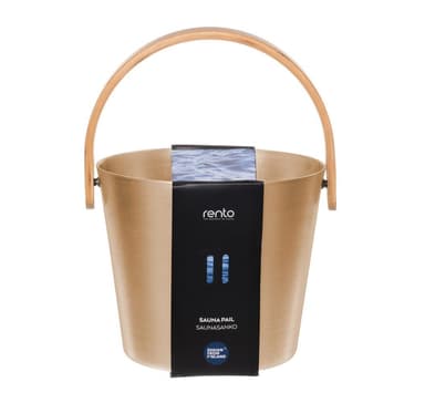 Badstubøtte RENTO CHAMPAGNE 5L, H35cm