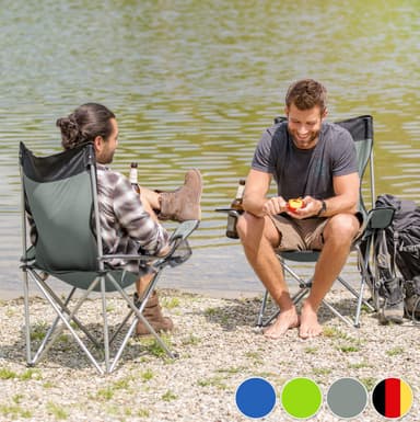 Campingstol - blå
