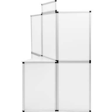 Utstillingsskjerm messevegg 200x180cm - hvit