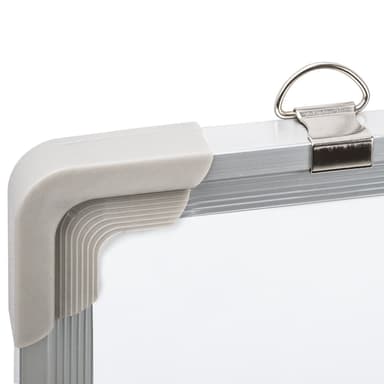 Whiteboard magnettavle + 12 magneter - 60 x 45 x 2 cm
