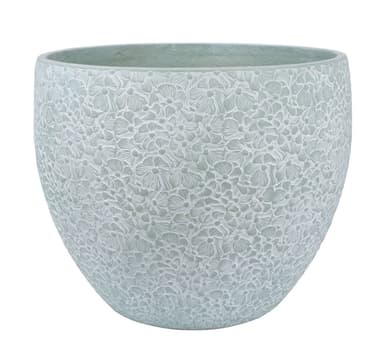 Planteholder FLORA D55xH43,5cm, sort/grå