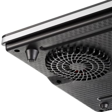 Dobbel induksjonskokeplate 3400 W - svart