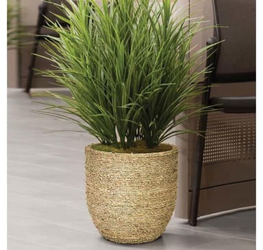 Planteholder GRASSY D33xH32cm, beige