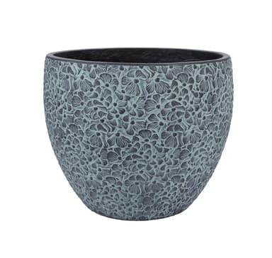 Planteholder FLORA D44xH36cm, sort/grå
