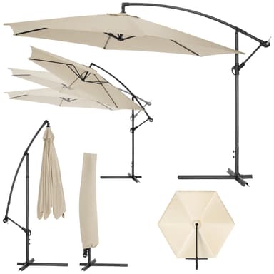 Parasoll 350cm - beige