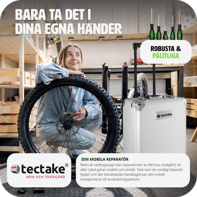 Verktøykassevogn 899 stk - sølv