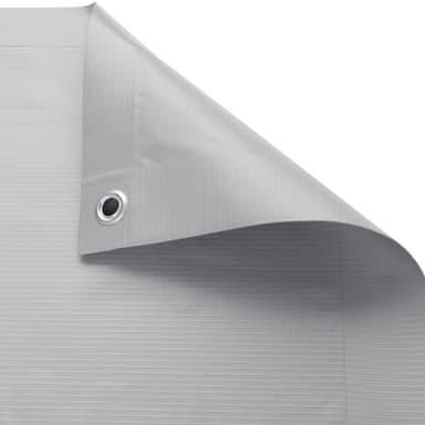 Balkong avskjerming, versjon 1 - grå,90 cm