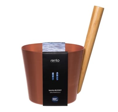 Badstuebøtte RENTO KOBBER 5L