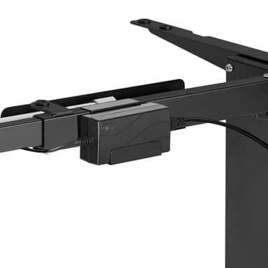 Bordunderstell Yannick 85-129x65x71-121cm - svart