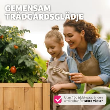 Blomsterkasse med hylle og drivhus 119x53x124cm - brun