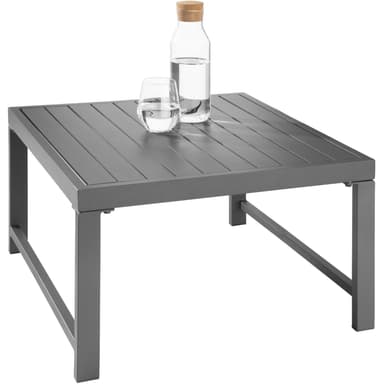 Utesofa med bord Faro - lameller