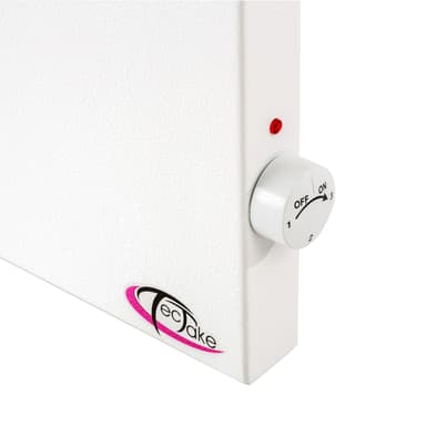 Hybrid infrarød varmeapparat med termostat, variant 1 - hvit