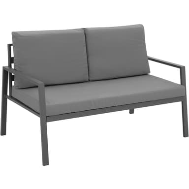 Utesofa med bord Göteborg - grå