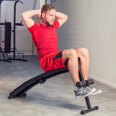 Sit-up treningsbenk modell 2 - svart