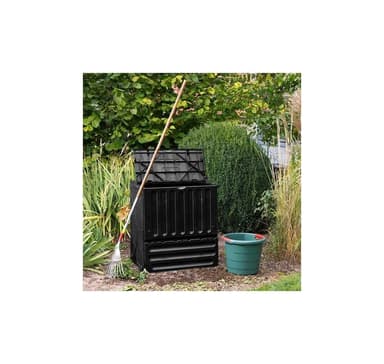 ECO-KING kompost, sort 400L