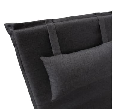 Dekkstolunderlag WICKER 55x195xH3cm, mørkegrå