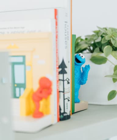 Grupo Erik Sesame Street actionfigursett (Elmo og Cookie)