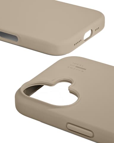 iDeal of Sweden Silicone iPhone 16 deksel (beige)