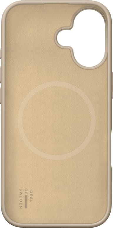 iDeal of Sweden Silicone iPhone 16 deksel (beige)