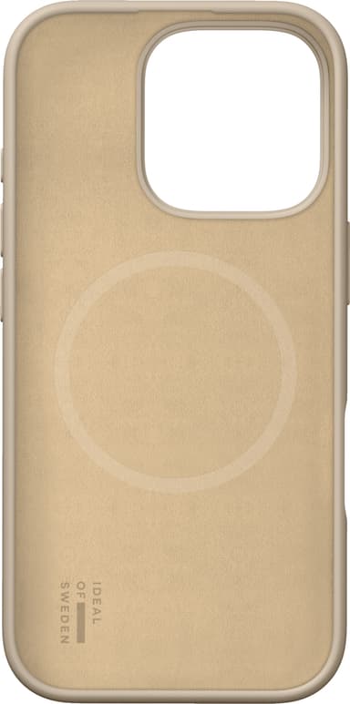 iDeal of Sweden Silicone iPhone 16 Pro Max deksel (beige)