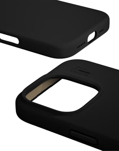 iDeal of Sweden Silicone iPhone 16 Pro Max deksel (sort)