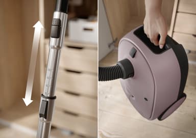 Electrolux Clean 600 støvsuger EB61C2WP (Whisper pink)