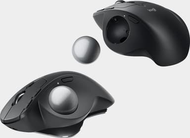Logitech MX Ergo S Advanced trådløs trackball-mus (sort)