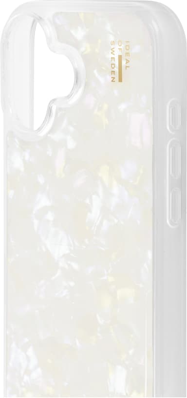 Ideal of Sweden iPhone 16 deksel (pearlized white)