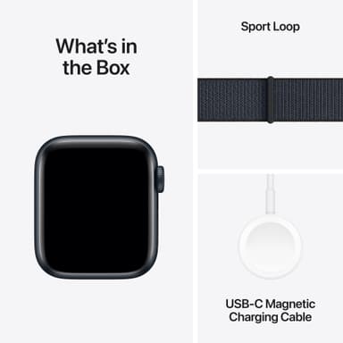 Apple Watch SE 2nd Gen 40mm LTE (Midnatt Alu/Blekk sport loop)
