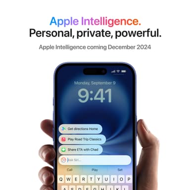 iPhone 16 – 5G smarttelefon 512GB (sort)